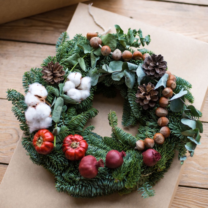 Набір для створення віночка "Зимова екзотика"