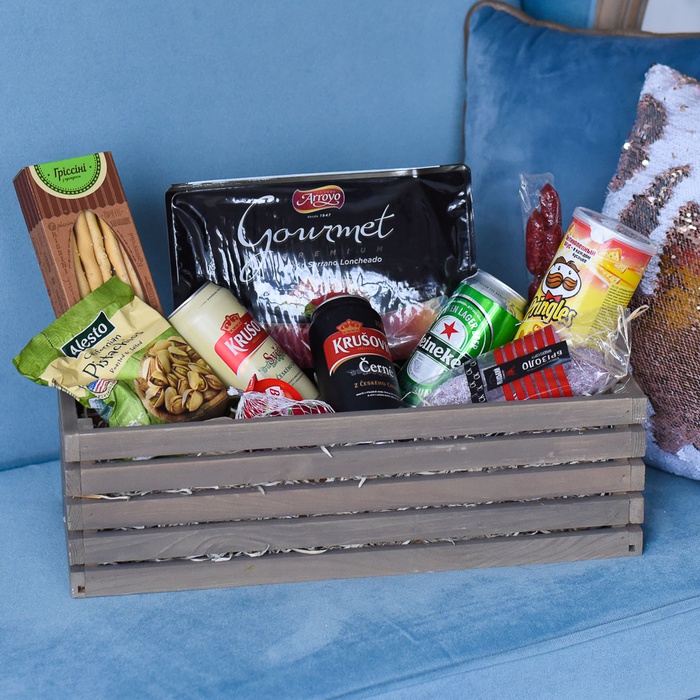 Подарунковий набір в ящику "Чоловічий"