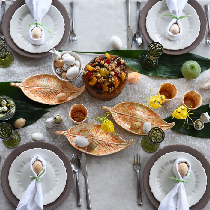 Подарочный набор керамической посуды "Волшебство красок"