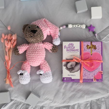 Подарунковий набір перші іграшки для дівчинки