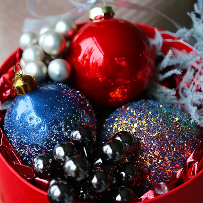 Подарунковий набір ялинкових прикрас