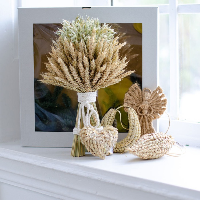 Подарунковий набір "Дідух та ялинкові прикраси"