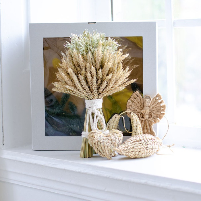 Подарунковий набір "Дідух та ялинкові прикраси"