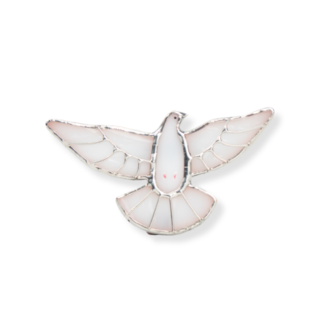 Брошка Голуб