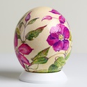 Расписное яйцо клематис