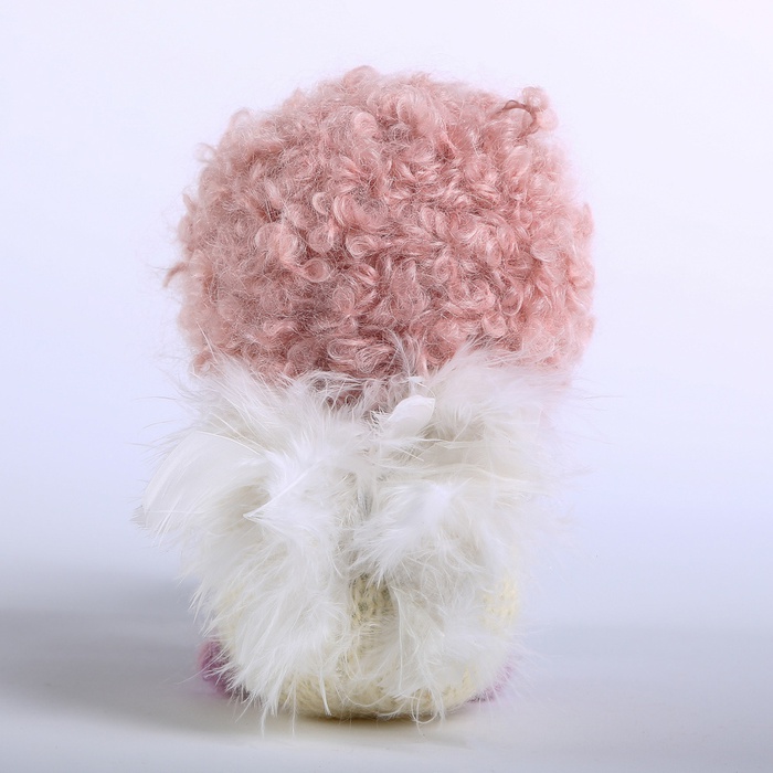 Мягкая игрушка "Ангел с розовыми волосами"