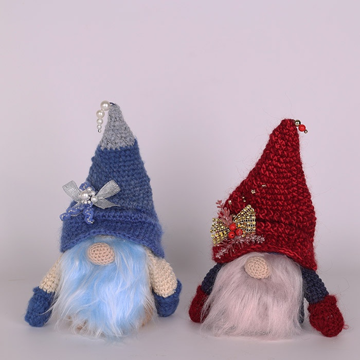 М'яка іграшка гном новорічний