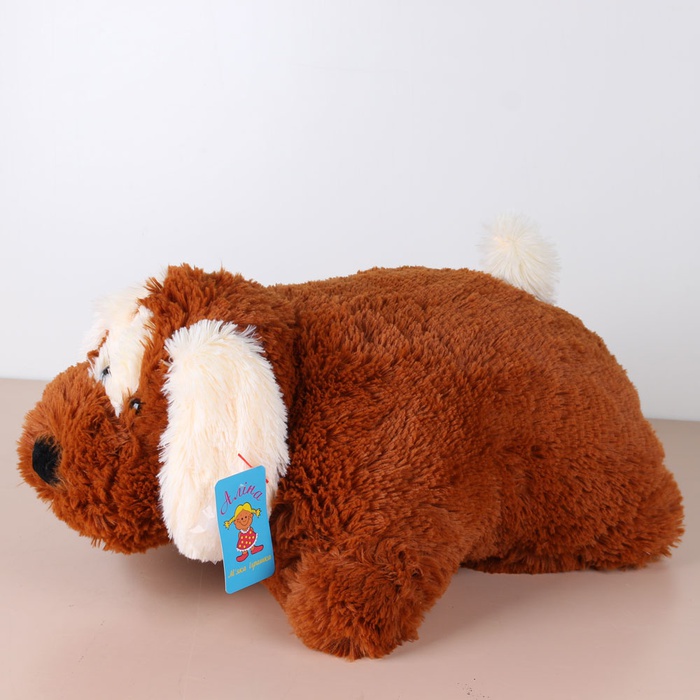 Мягкая игрушка подушка собака