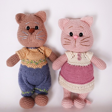 Мягкая игрушка милый котик