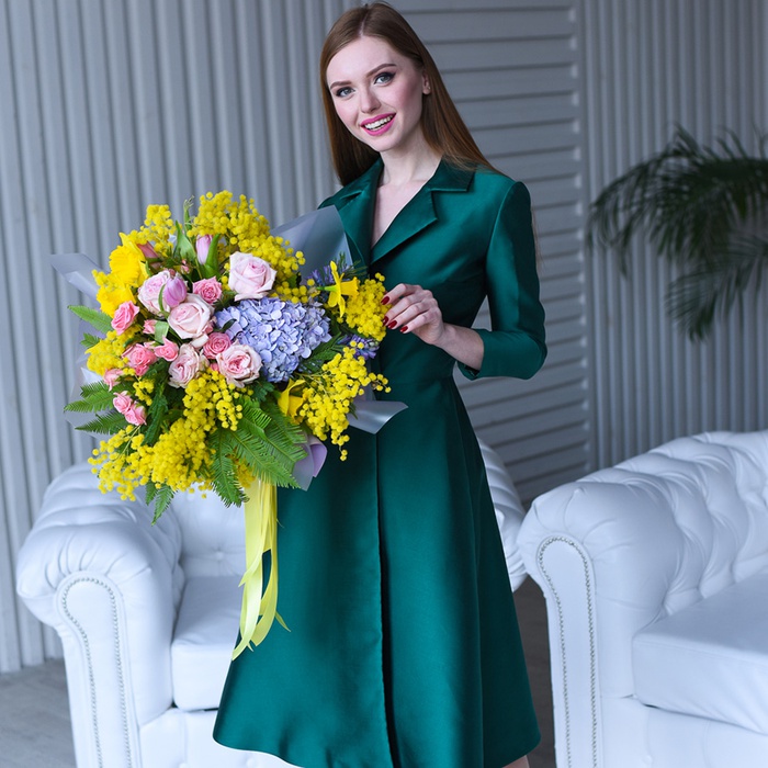 Букет "Ароматная весна"