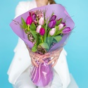 Букет 15 чудових тюльпанів