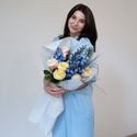 Букет цветов "Садовое вдохновение"