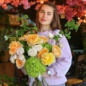 Букет "Карамельна акварель"