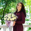 Квіти в коробці "Ніжна мить"