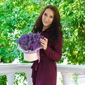 Лаванда в коробці "Лавандова хмара", S