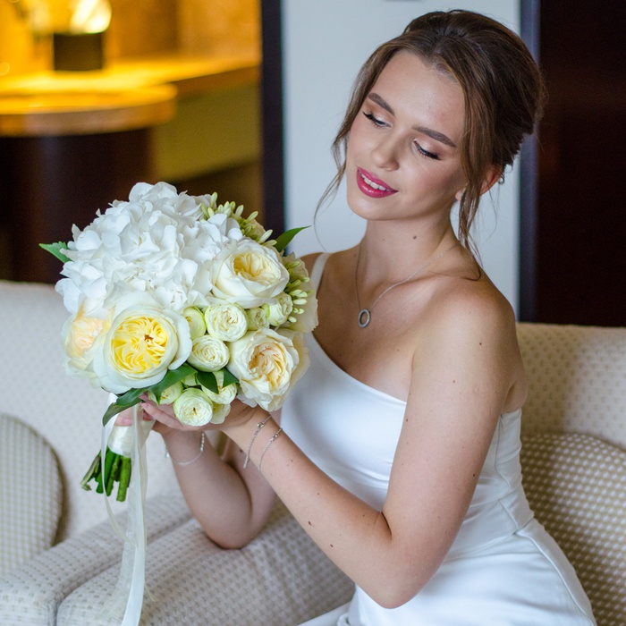 Букет нареченої "Магія білого"