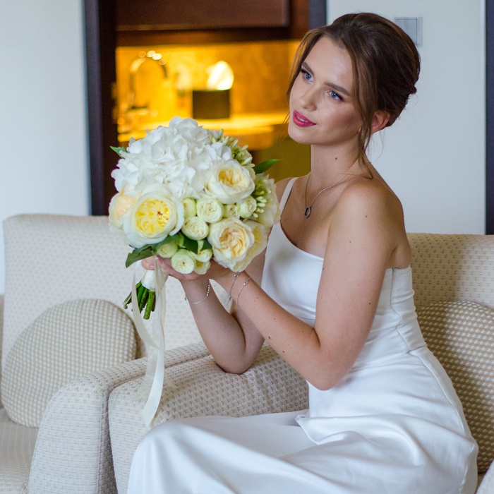 Букет нареченої "Магія білого"