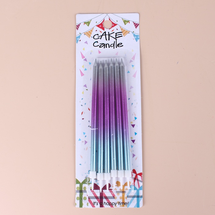 Свічки для торта перламутрові