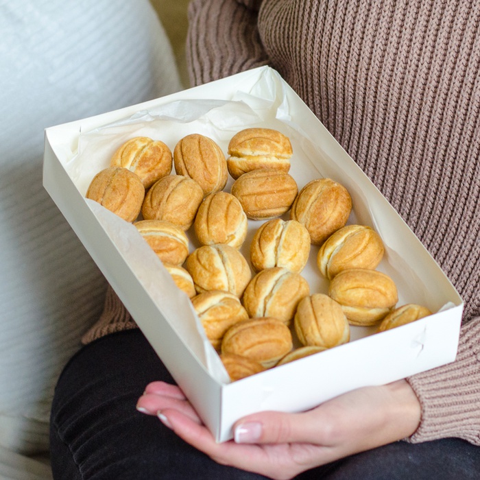 Печенье "Орешек со сгущенкой"