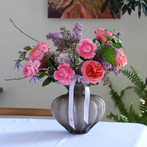 Квіти у вазі "Яскрава весна"