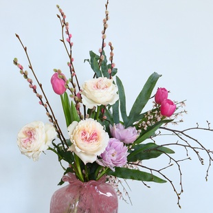 Букет в вазе "Живые аккорды"