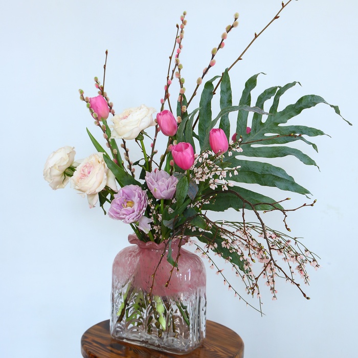 Букет в вазе "Живые аккорды"