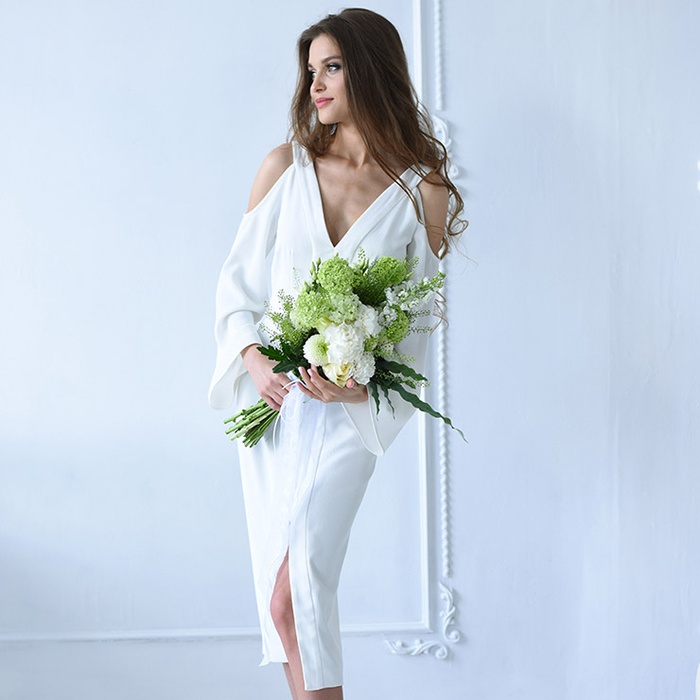 Букет невесты "Садовая любовь"