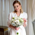 Букет нареченої "Повітряний білий"