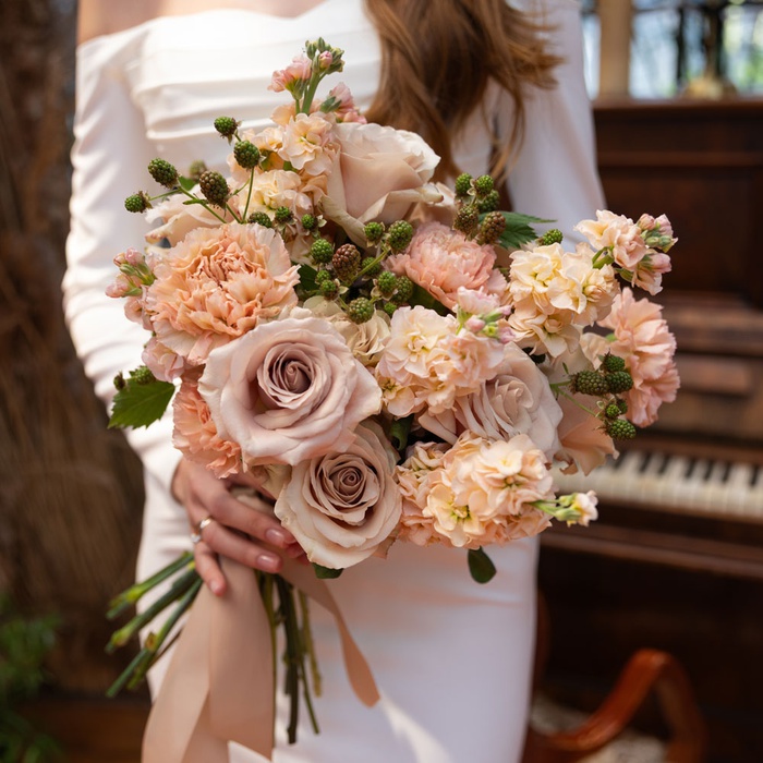 Букет невесты "Сладкая романтика"