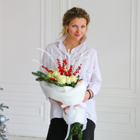 Букет "Тепла зима"