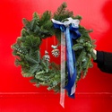 Новорічний вінок "Хвилі лісу"