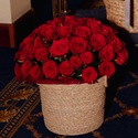 Квіти у кошику "51 червона троянда Марічка"