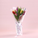 Букет з тюльпанів "Весняна посмішка"